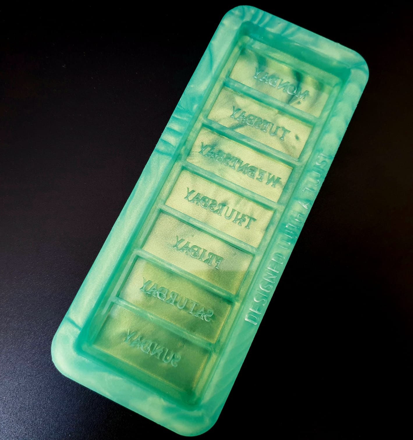 Molding & Casting Nightmarish Snapbar Silicone Mold for Resin Wax Melt