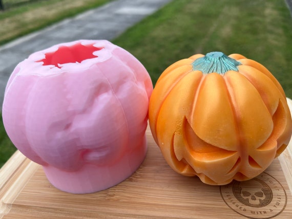 Pumpkin Present Wax Melt Silicone Mold for Wax. Present Wax Melt