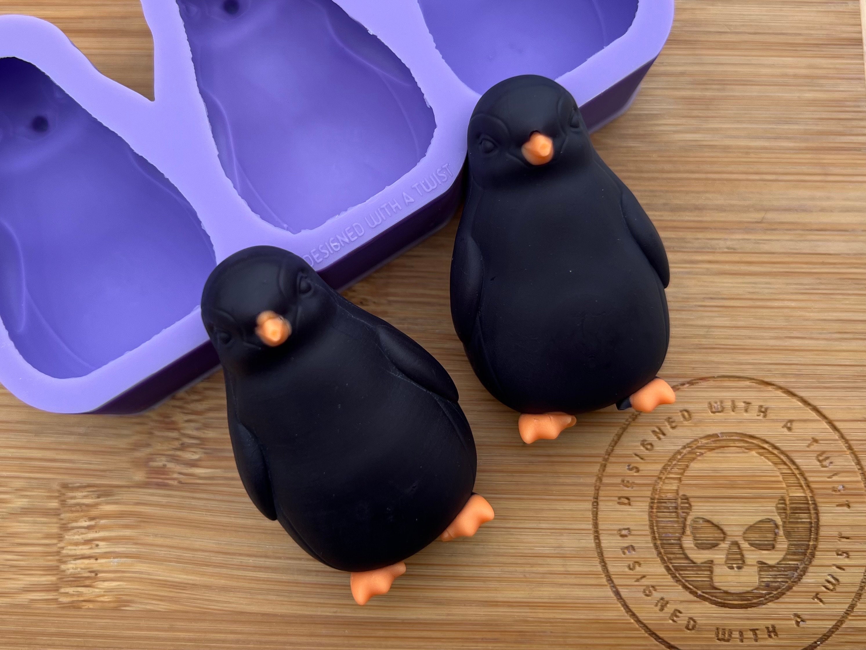 Penguin Silicone Mold Candle Mold Soap Mold Clay Mold For Diy - Temu United  Arab Emirates