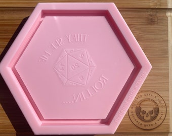 Molde de bandeja de dados Molde de resina de silicone