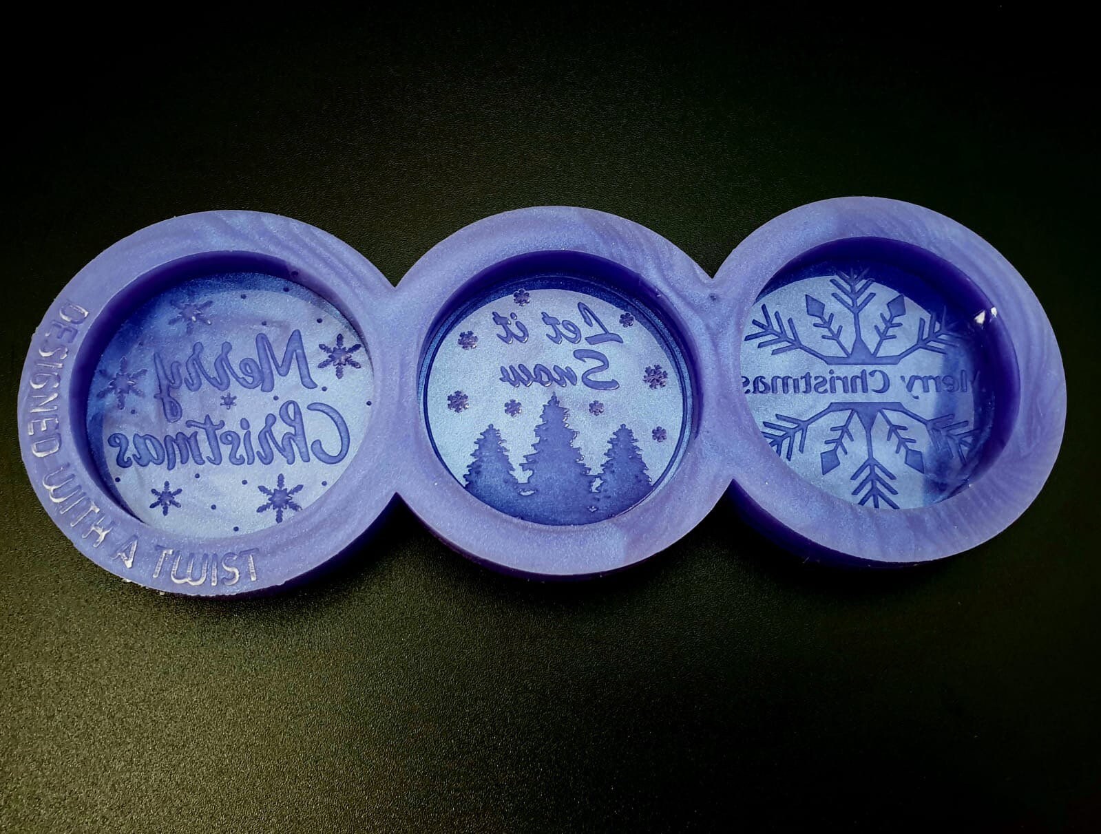 Christmas Wax Melt Silicone Mold for Resin. Wax Melt Silicone Etsy