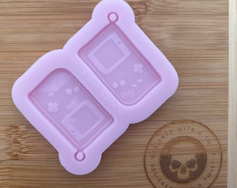 Game Earring Silicone Mold. Game Earring Mold. Silicone mould for resin craft.