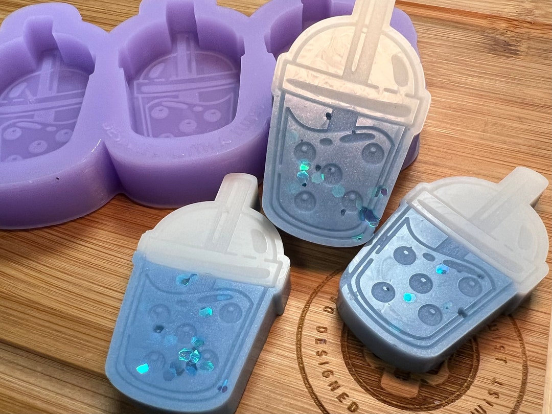 Bubble Tea Silicone Mold for Wax. Boba Silicone Mould. Wax Melt