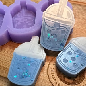 Bubble Tea Silicone Mold for Wax. Boba Silicone Mould. Wax Melt Silicone Mold. Silicone Mould