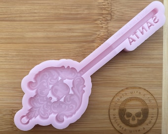 Santa’s Magic Key Silicone Mold. Silicone mould for resin craft. Magic Key Silicone Mould
