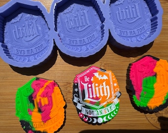Be a Lilith Silicone Mould for Wax, Resin, Clay, Fondant, Chocolate, Isomalt, Soap, Cake Toppers & More.