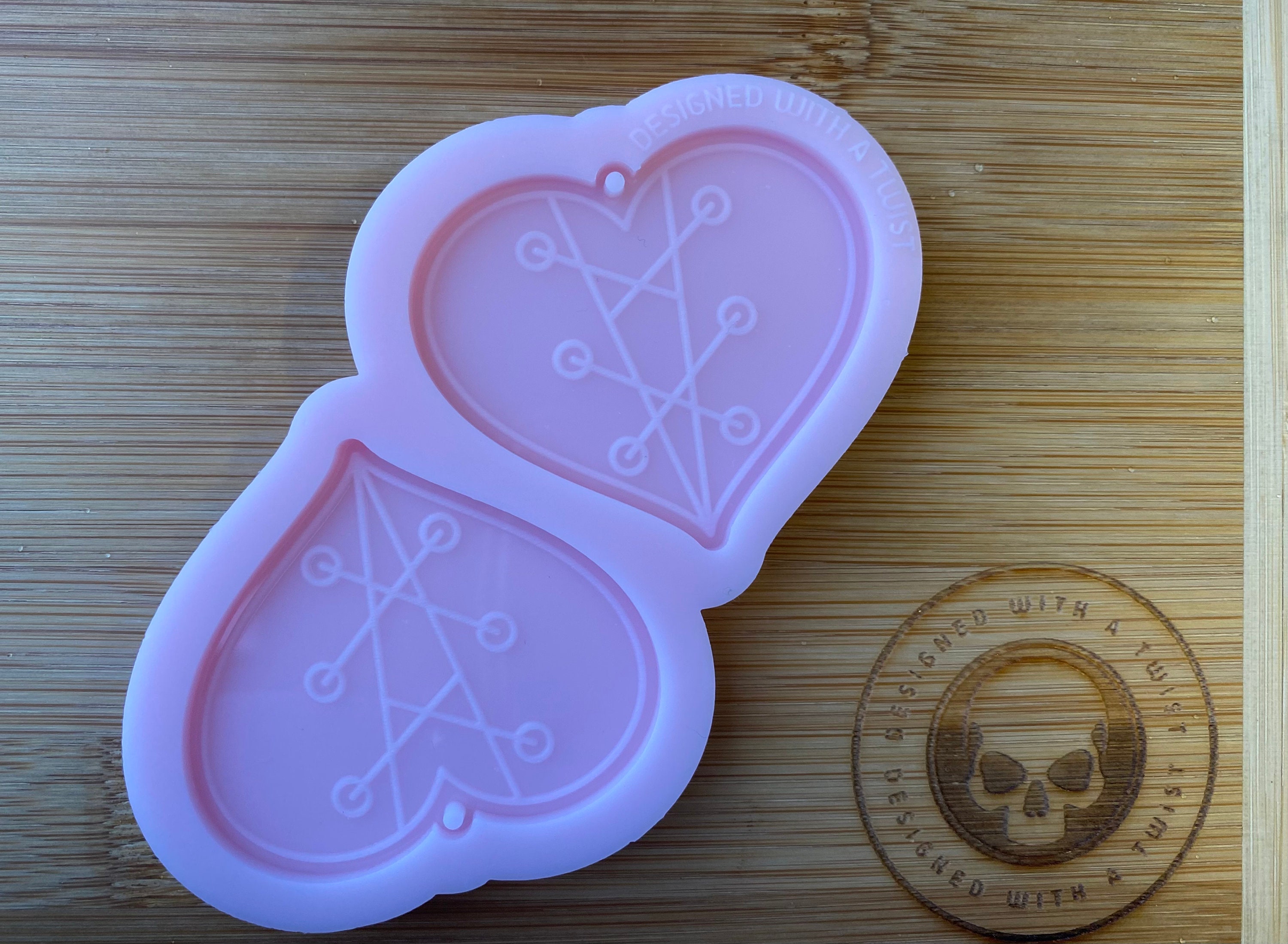 3d Christmas Present Wax Melt Silicone Mold for Wax. Present Wax Melt  Silicone Mould. 