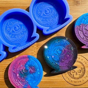 Moule en silicone pour cire, résine, argile, fondant, chocolat, savon, décoration de gâteau, etc.