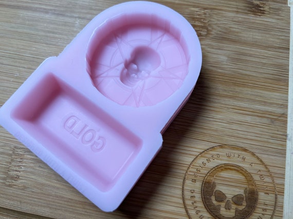 Christmas Hoba Box Wax Melt Silicone Mold for Resin. Wax Melt Silicone Mould.  