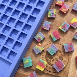 3d Spellbook Scrape n Scoop Wax Tray Silicone Mould. Spell Book Wax Melt Mould. Magic Scoop Wax Mold