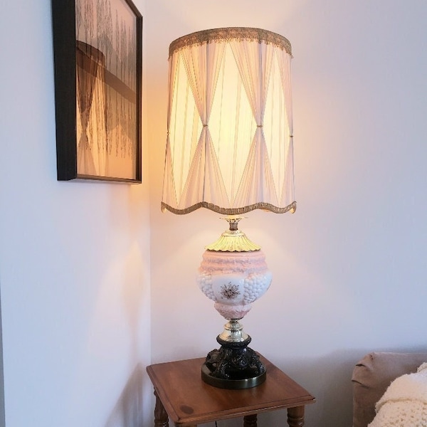 Milk Glass Finial Etsy