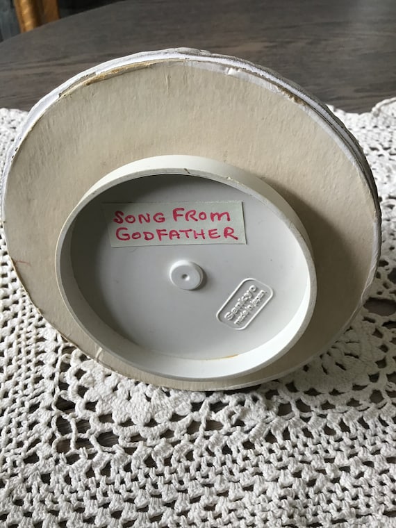 Vintage Sankyo Music Box, Made in Japan, Music: Godfather Song