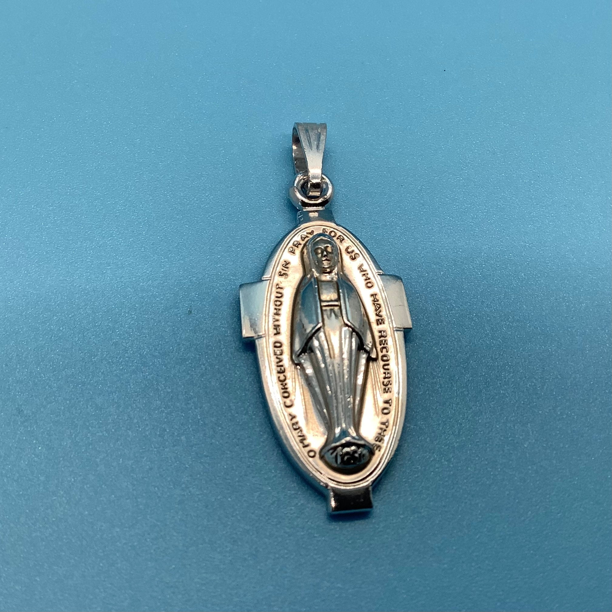 Vintage Religious Jewelry Made in Germany Italy Rare Virgin Etsy