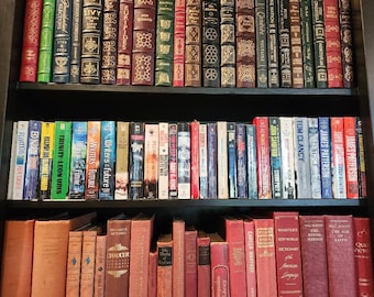 Vintage Paperback Books, Lot of 30 Assorted Genre Paperback Books, Tom Clancy, L. Ron Hubbard, Mystery, Sci-Fi, Suspense, Thriller, Staging