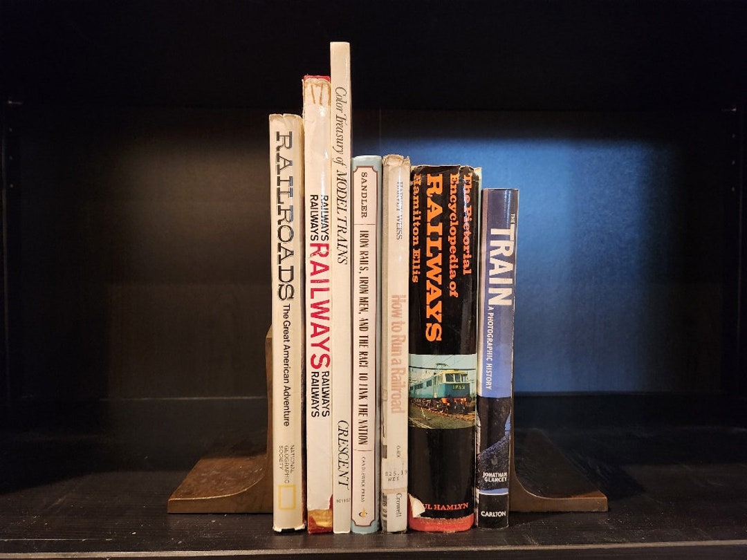 Vintage Train Books, Vintage Railroad Books, Train History Books, Train