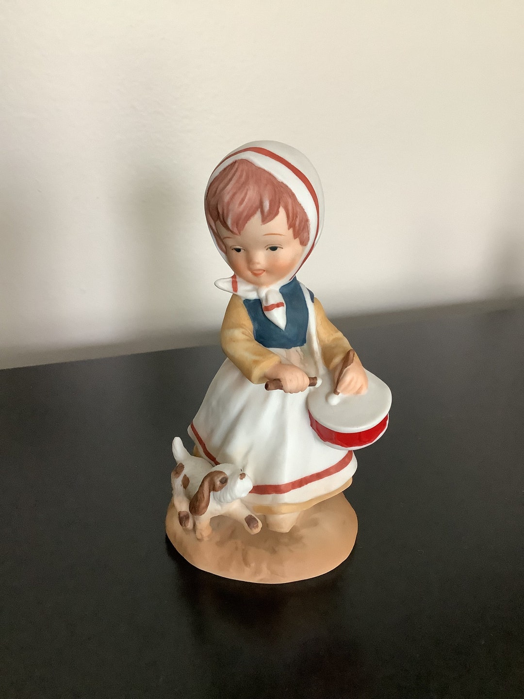 Vintage 1980 all the Lords Children Collection Enesco Figurine, by Lucas, Series July, E7930