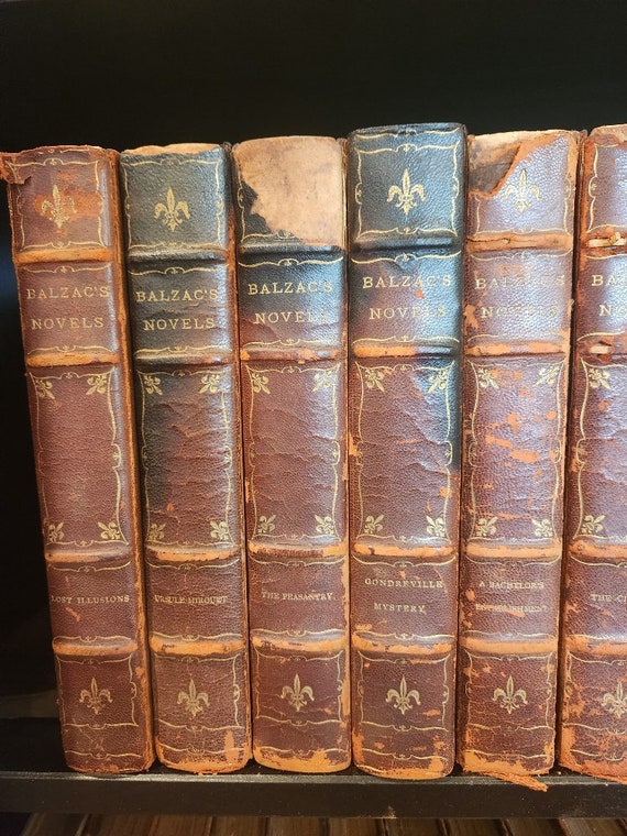 Works of Honoré De Balzac Complete 18 Vol Book Set, Limited