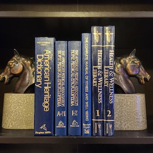 Vintage American Medical Assoc. Encyclopedia, American Heritage Dictionary, Health & Wellness Library, Complete Manual Fitness Well-Being