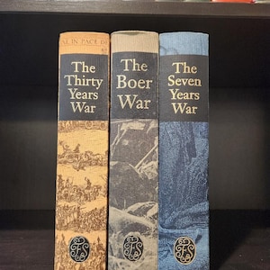 Folio Society War History Book Set – The Thirty Years War, The Seven Years War, The Boer War, Military History Set, British History Book Set