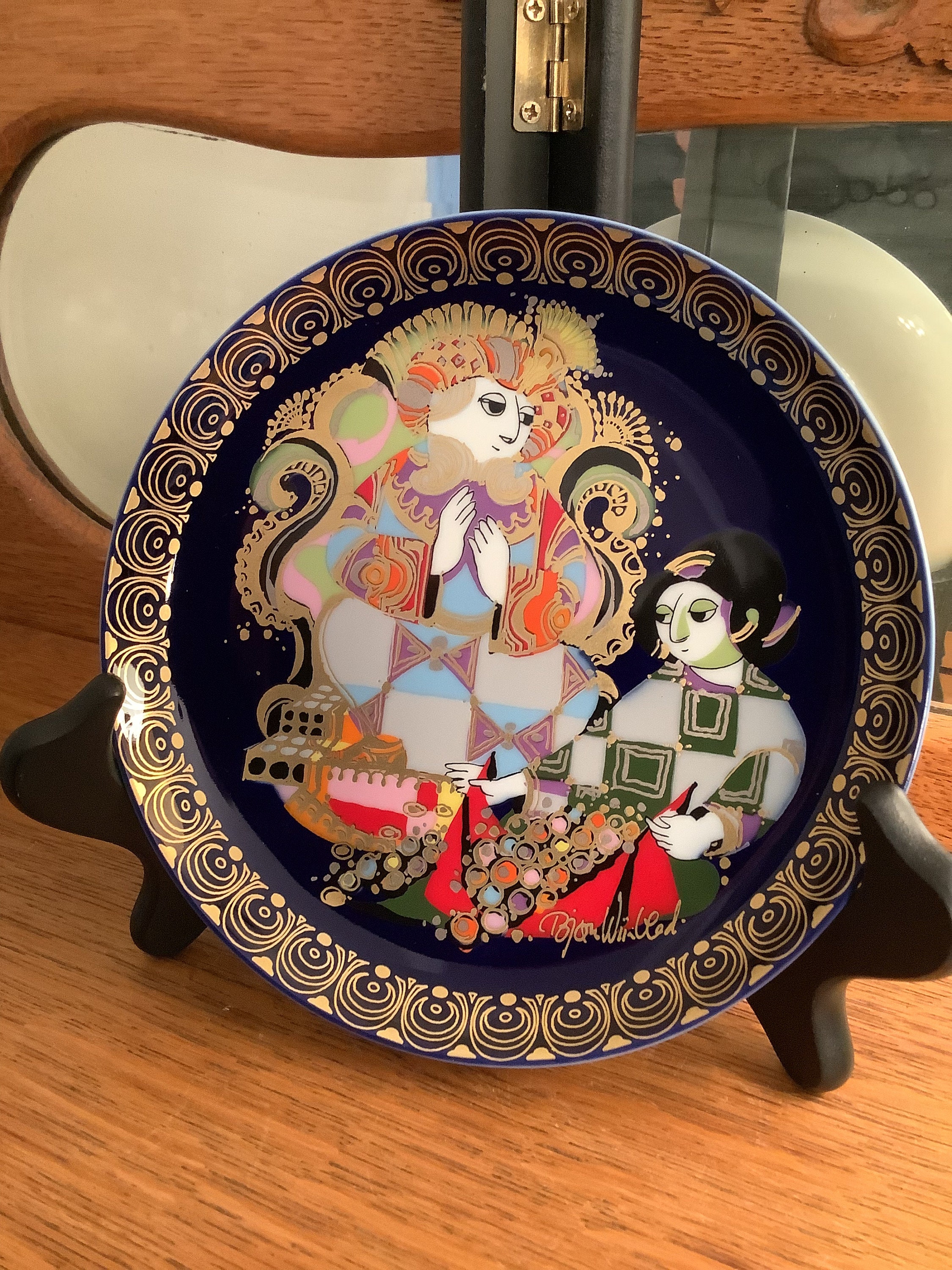 Vintage Rosenthal, Aladin Und Die WUNDERLAMPE Plate, #VIII, by