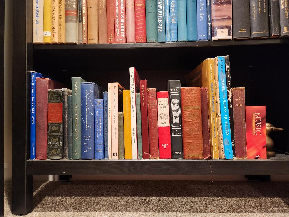 Vintage Music Books, Opera Books, Collection of Music Books, Bundle of Vintage Music Books, Opera, Theatre, Book Staging, Harp Cassettes