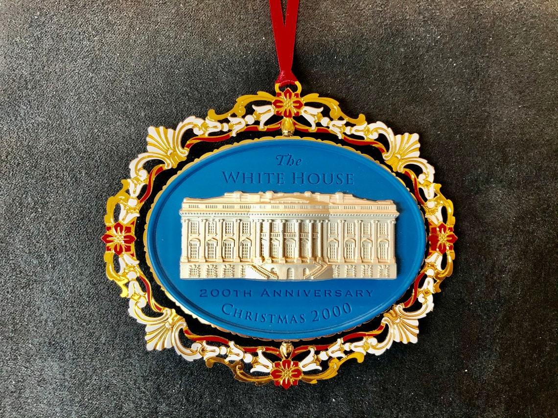 White House Christmas Tree Ornaments 