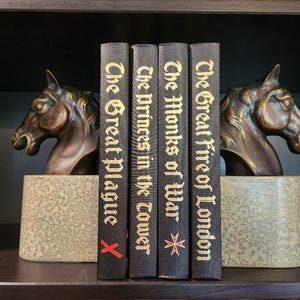 Folio Society History Collection, Great Fire of London, The Monks of War, Princes in the Tower, Great Plague, British Folio Society Book Set