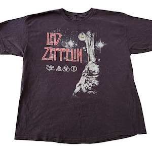 Vintage Led Zepplein XL Tee Shirt Winterland 90's Grunge