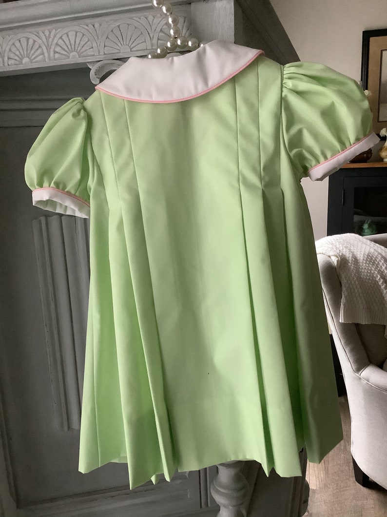 Vintage Custom Hand Sewn Baby Dress Infant Handmade Mint Etsy