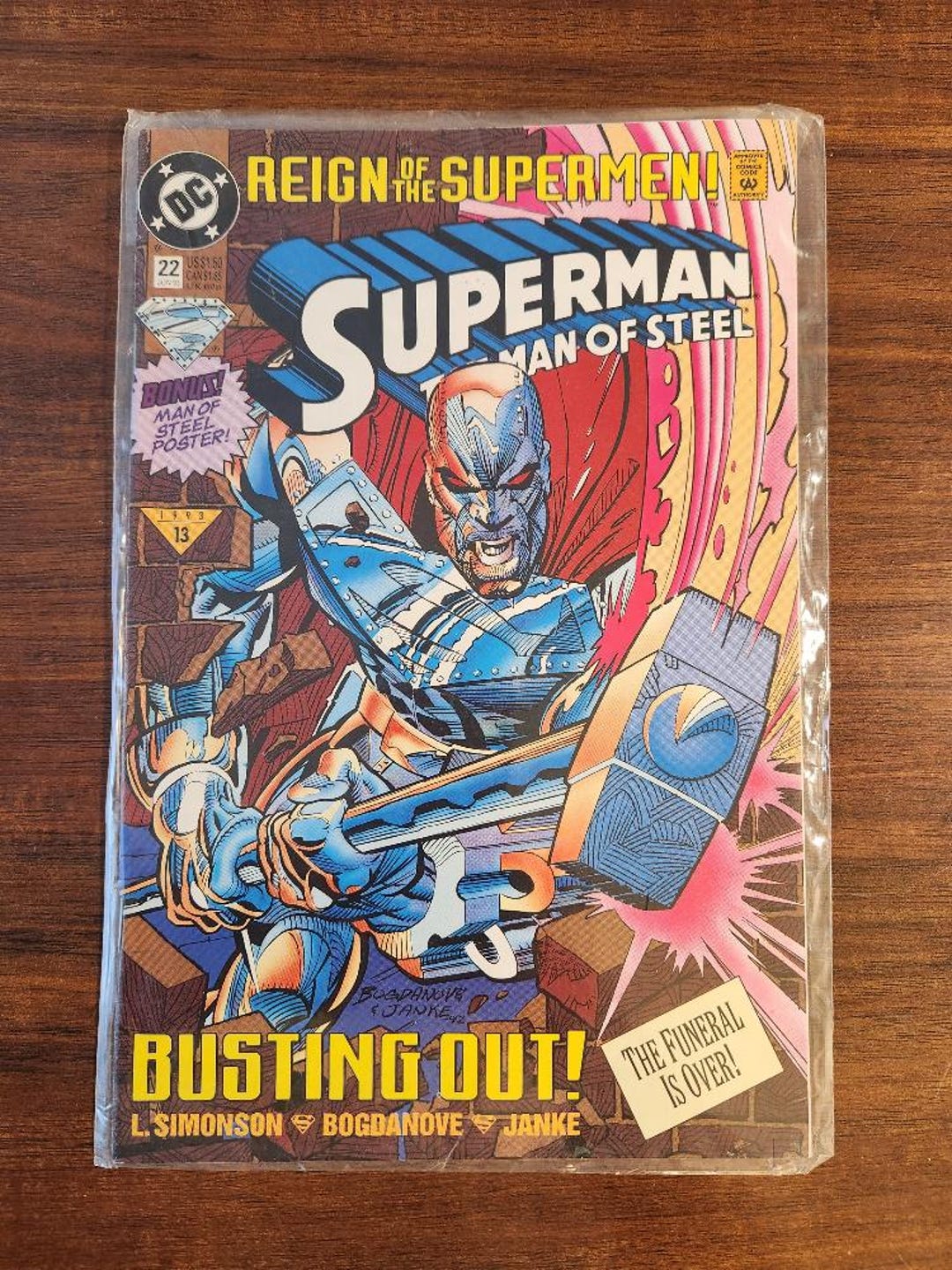 Superman: the Man of Steel #22 (1993) | Reign of the Supermen Tie-in ...