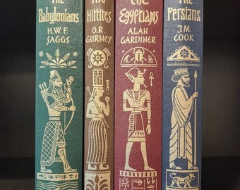 The Empires of the Ancient Near East – 4 Volume Folio Society Set, Historical Civilizations, Mesopotamia, Assyria, Hittites, Babylonians