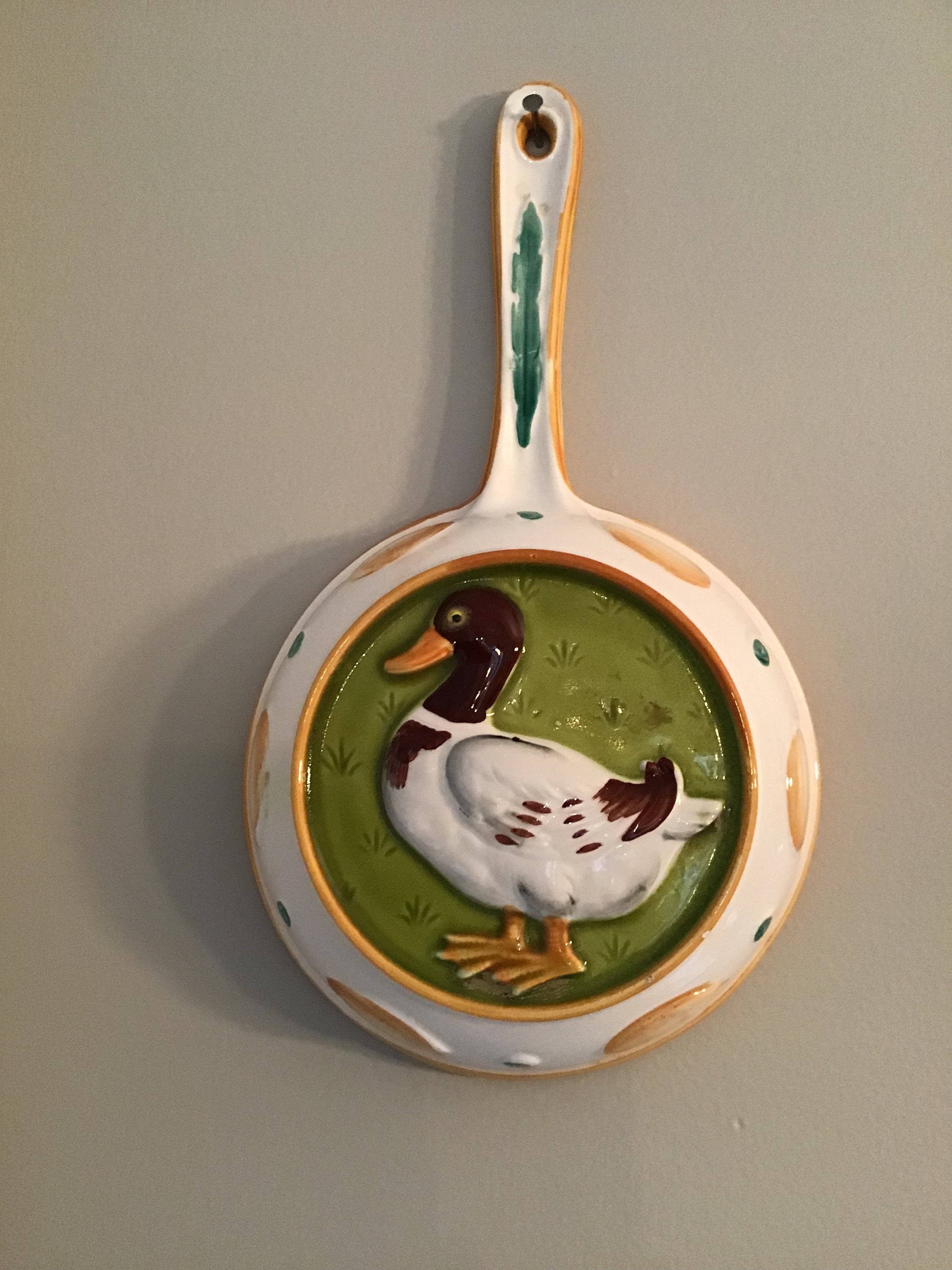 Vintage Duck Wall Art Ceramic Wall Decor Kitchen Etsy