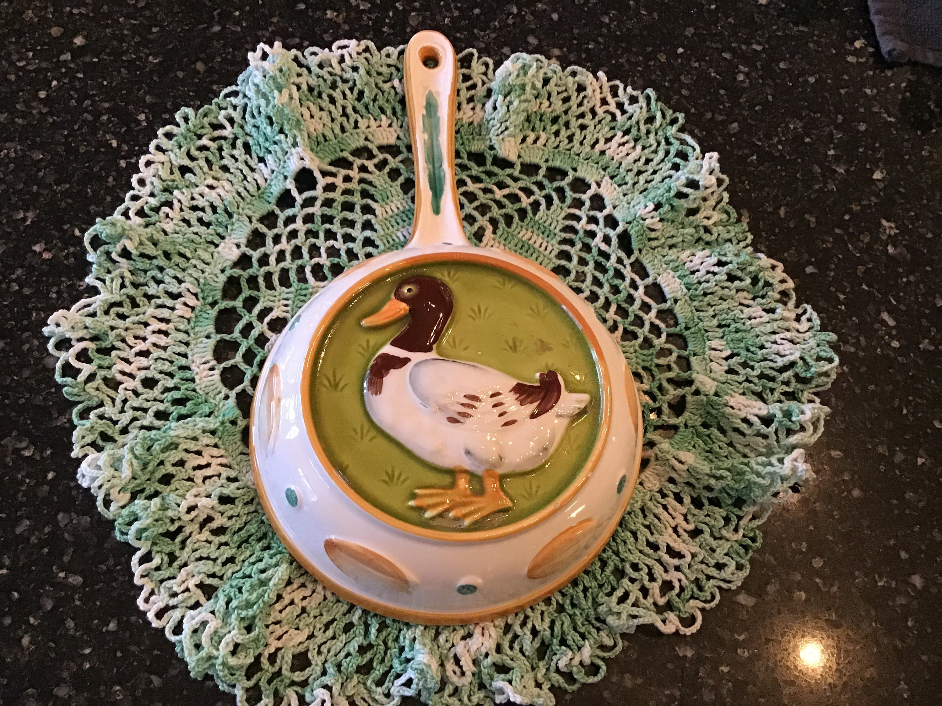 Vintage Duck Wall Art Ceramic Wall Decor Kitchen Etsy