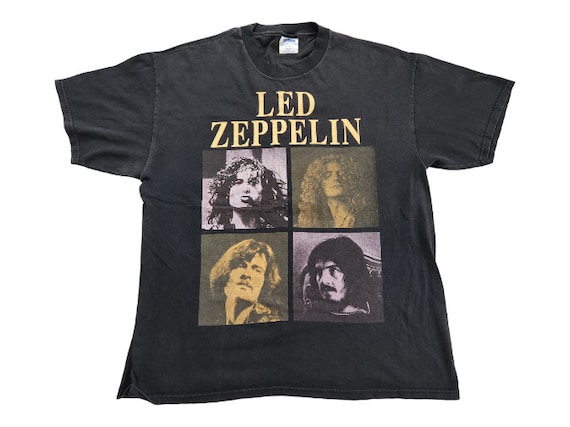 LED ZEPPELIN Tシャツ XL THUNDER 90s Vintage Led Zepplein XL Tee Shirt Winterland 90's Grunge