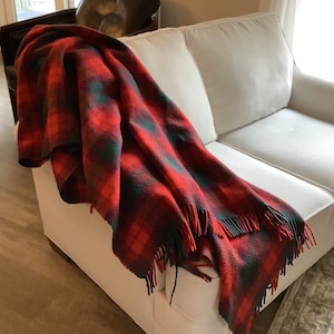 Foxford Wool Blanket Etsy