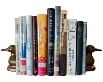Vintage Religious Books (11), Bundle of Religious Books, Books about Religions, Christianity, Judaism, Agnostic, Books About God, Islam
