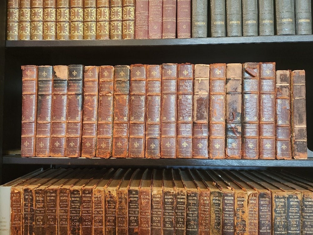 Works of Honoré De Balzac Complete 18 Vol Book Set, Limited