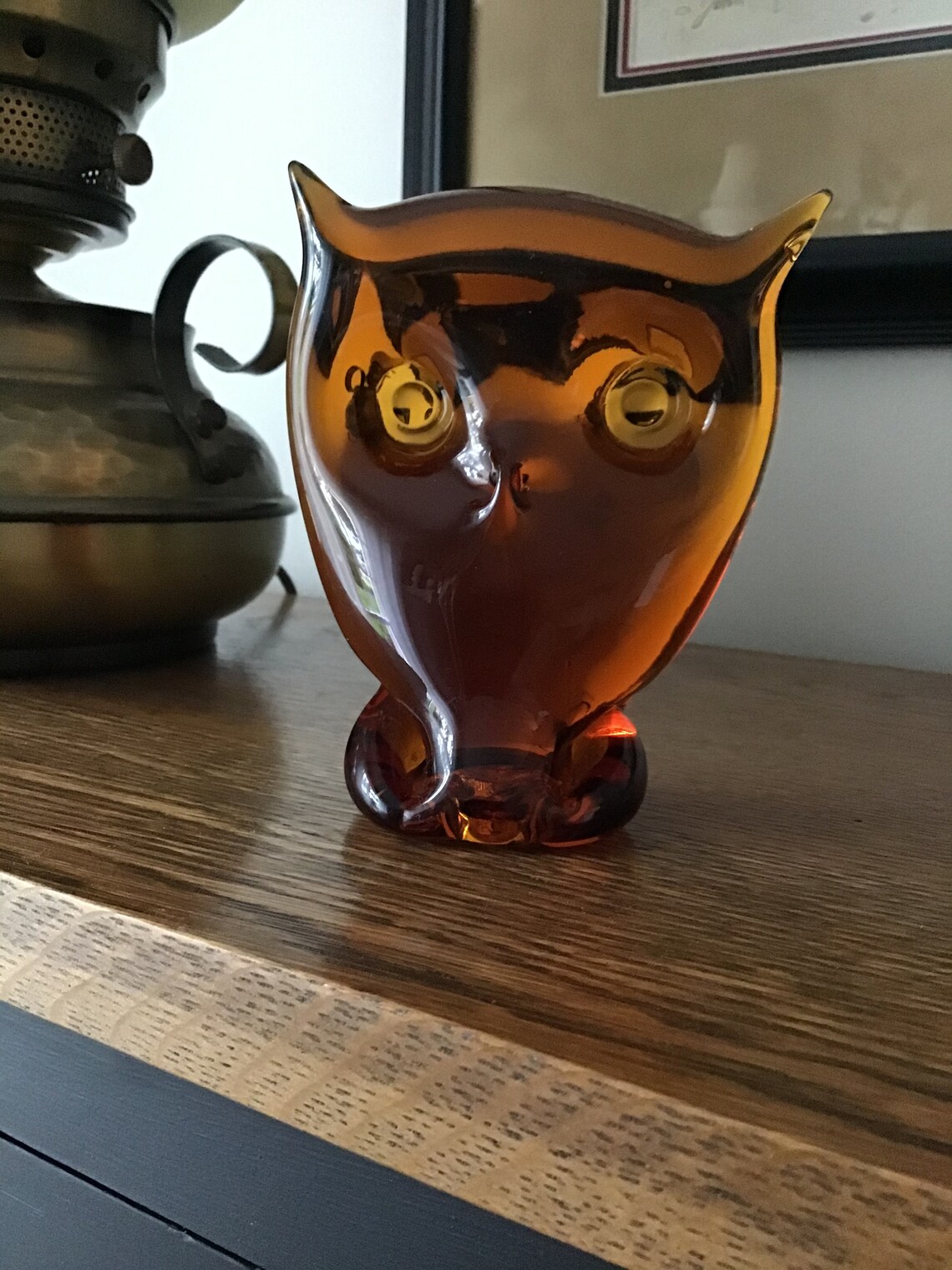 Vintage Glass Owls Set Glass Owl Collector's Trio Bundle Etsy