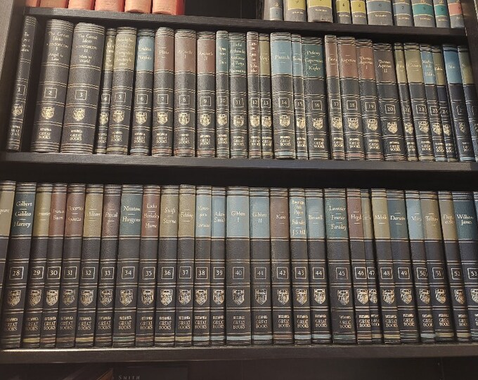 Vintage Britannica Great Books of the Western World COMPLETE Set 54, Britannica Great Books