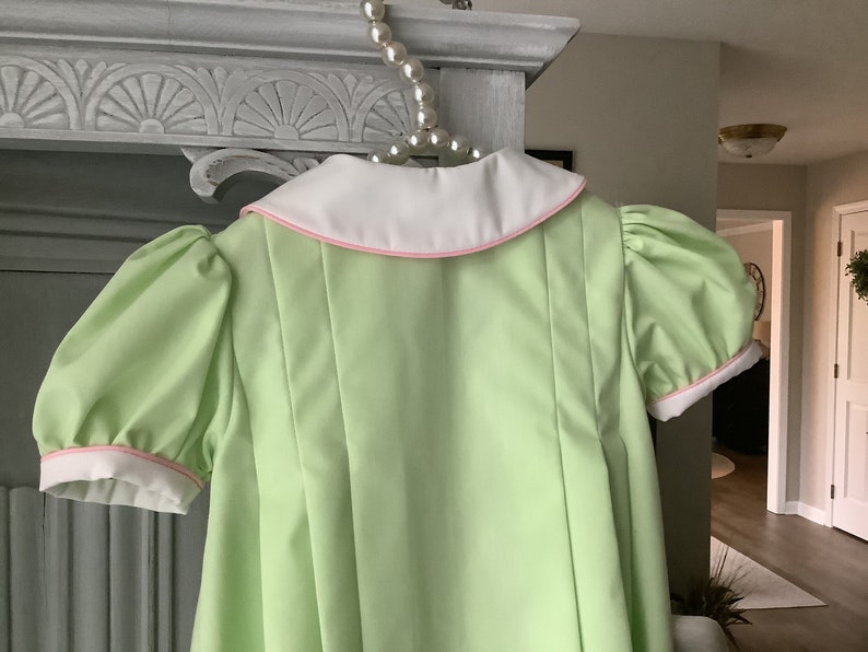 Vintage Custom Hand Sewn Baby Dress Infant Handmade Mint Etsy