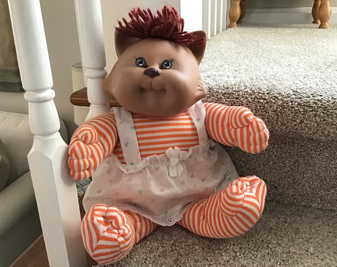 Vintage Cabbage Patch Kids Koosas Cat Doll/ Original Appalachian