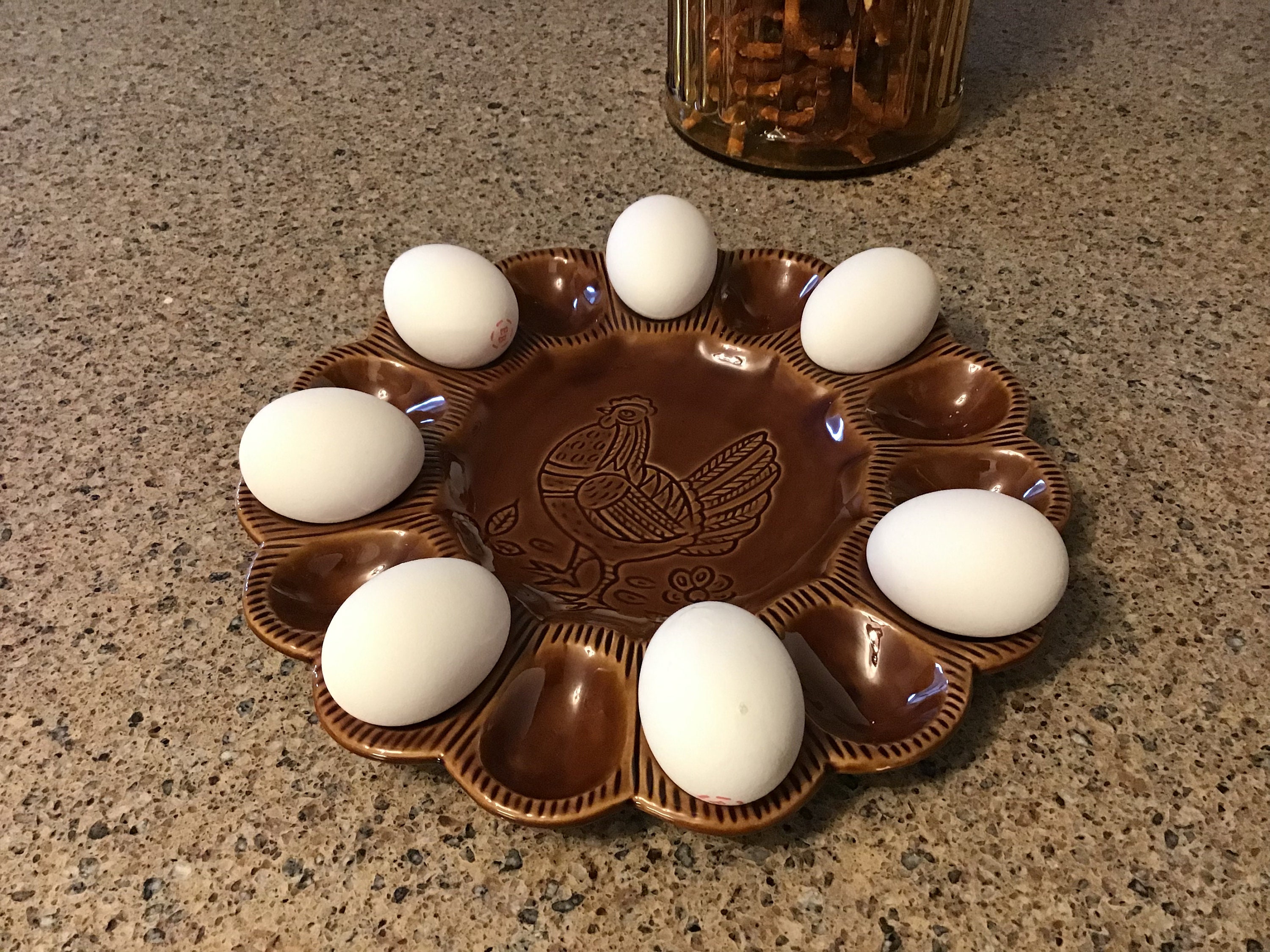 Trays & Platters Dining & Serving Kitchen & Dining Vintage Deviled Egg