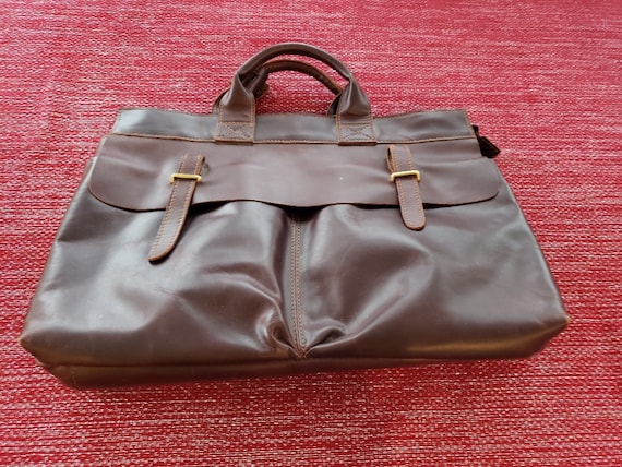 Vintage Leather Messenger Bag, Men's Leather Bags
