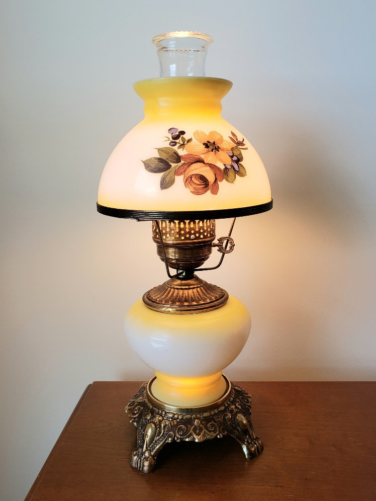 Yellow 2024 hurricane lamp