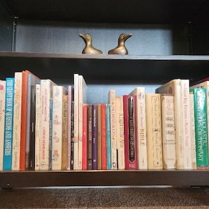 Vintage Children&#39;s Books Bundle (37), Shelf of Vintage Kid&#39;s Books (37), Bundle of Hardcover Children&#39;s Books, Kids Books, Library Staging