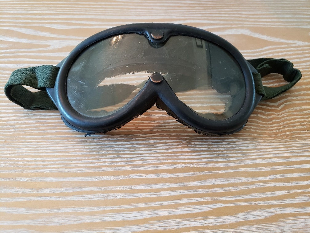 US Military Goggles 1974 Sun Wind & Dust Goggles 1974 Etsy