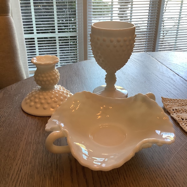 Fenton Candy Dish Etsy