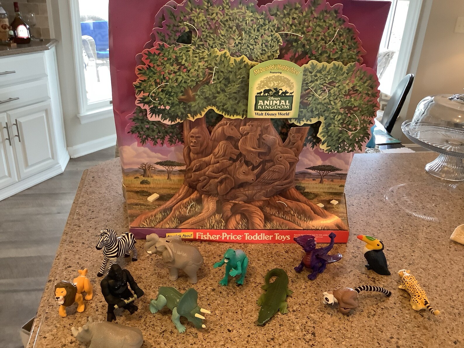 Vintage McDonalds Walt Disney Animal Kingdom Toys Happy Meal Etsy