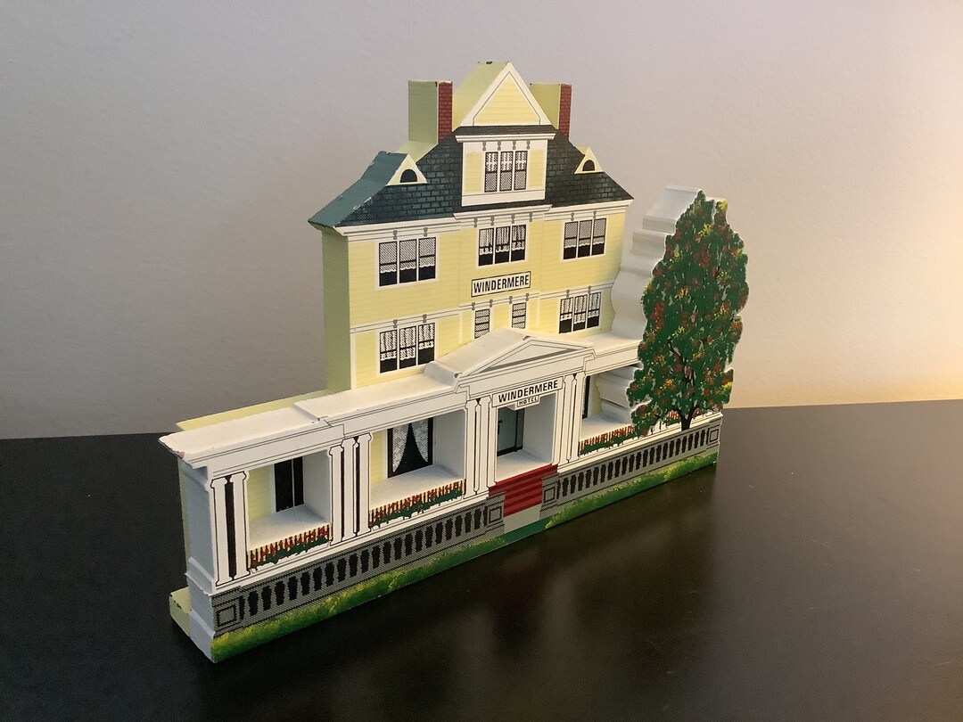 Vintage Sheila House, Windermere Hotel Shelia House, 3D Replica House