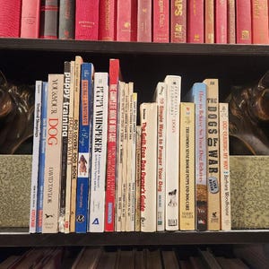 Vintage Dog Books, Bundle of Dog & Puppy Books, Old Dog Books, Dog Lover Gift, Books About Dogs, Dog Coffee Table Books, HC Dog Books